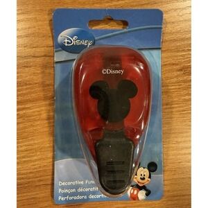 Disney Mickey Mouse icon Head Paper Shapers Craft Scrapbooking Punch Party 1.5"